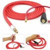 WP9 WP17 TIG Welding Torch Cable Hose 300CM Argon Air Cooled Soft Flexible 8mm Quick Connector Semi Auto TIG Welding Machine 3