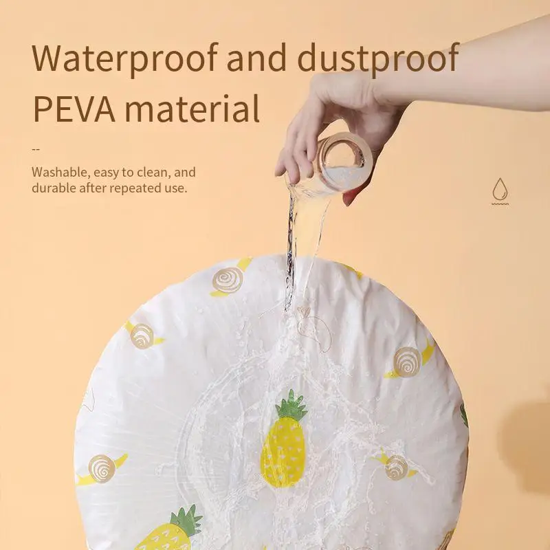 Cartoon Printed Electric Fan Covers Simple Protector Dust-proof Water-proof All-inclusive Fancover Washable Durable Reusable