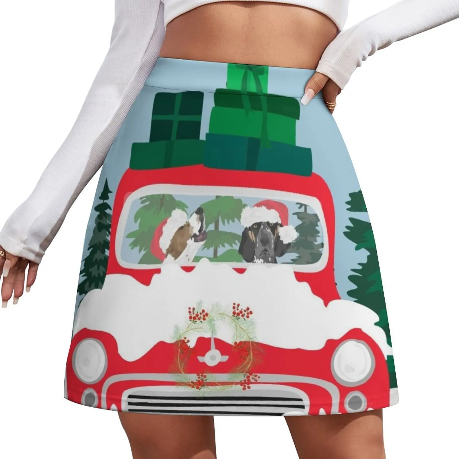 Christmas Day Travel Mini Skirt Skirt shorts night club outfit
