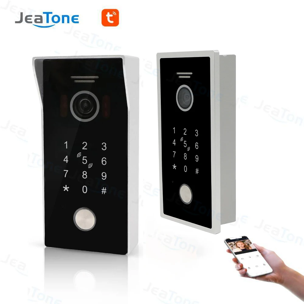 

Jeatone Tuya Wifi 960P Video Porteiro Doorbell Security Ring Intercom For Home Remote Unlock Waterproof wifi electronic doorman