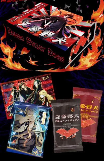 SHUOKA Bungo Stray Dogs Cards Nakajima Anime Collection