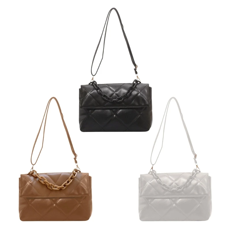 

Shoulder Bag Small Square Bag Versatile Trendy Tote Bag Large Capacity Handbag