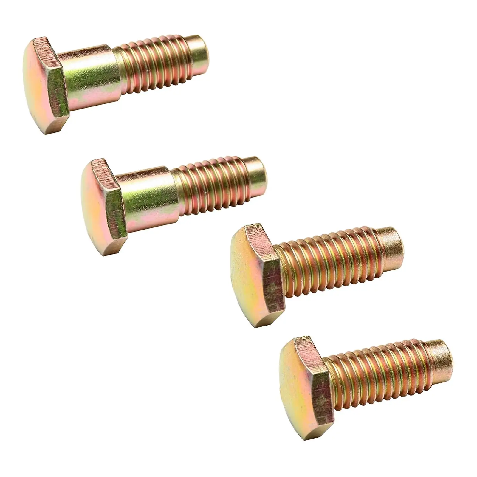 4Pcs Seat Belt Bolts Spare Parts Replaces Durable Easy Installation Metal Mounting Attachment Bolts for Chevrolet 1964-1981