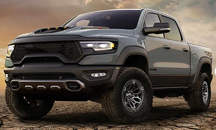 XDS T-Modification Accessories PP Front Rear Bumper Body Kits Grille For Dodge RAM 1500 2019-2023 Year BodyKit To TRX 2024High Q