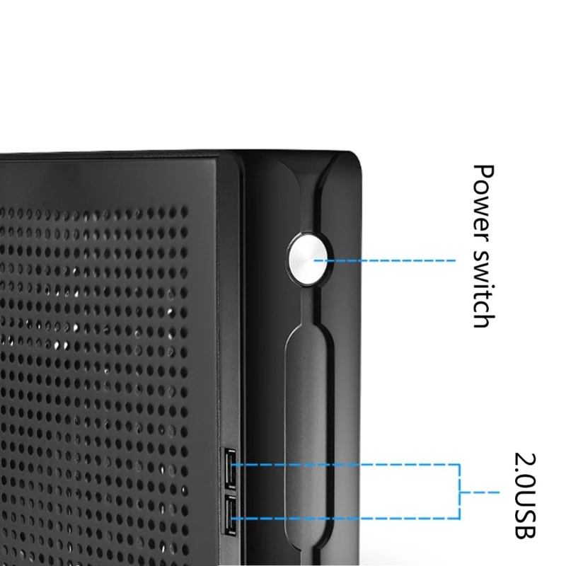 Mini-ITX for Case HTPC Computer for Case Home Theater Computer Chassis Monitoring server Chassis ITX Mother
