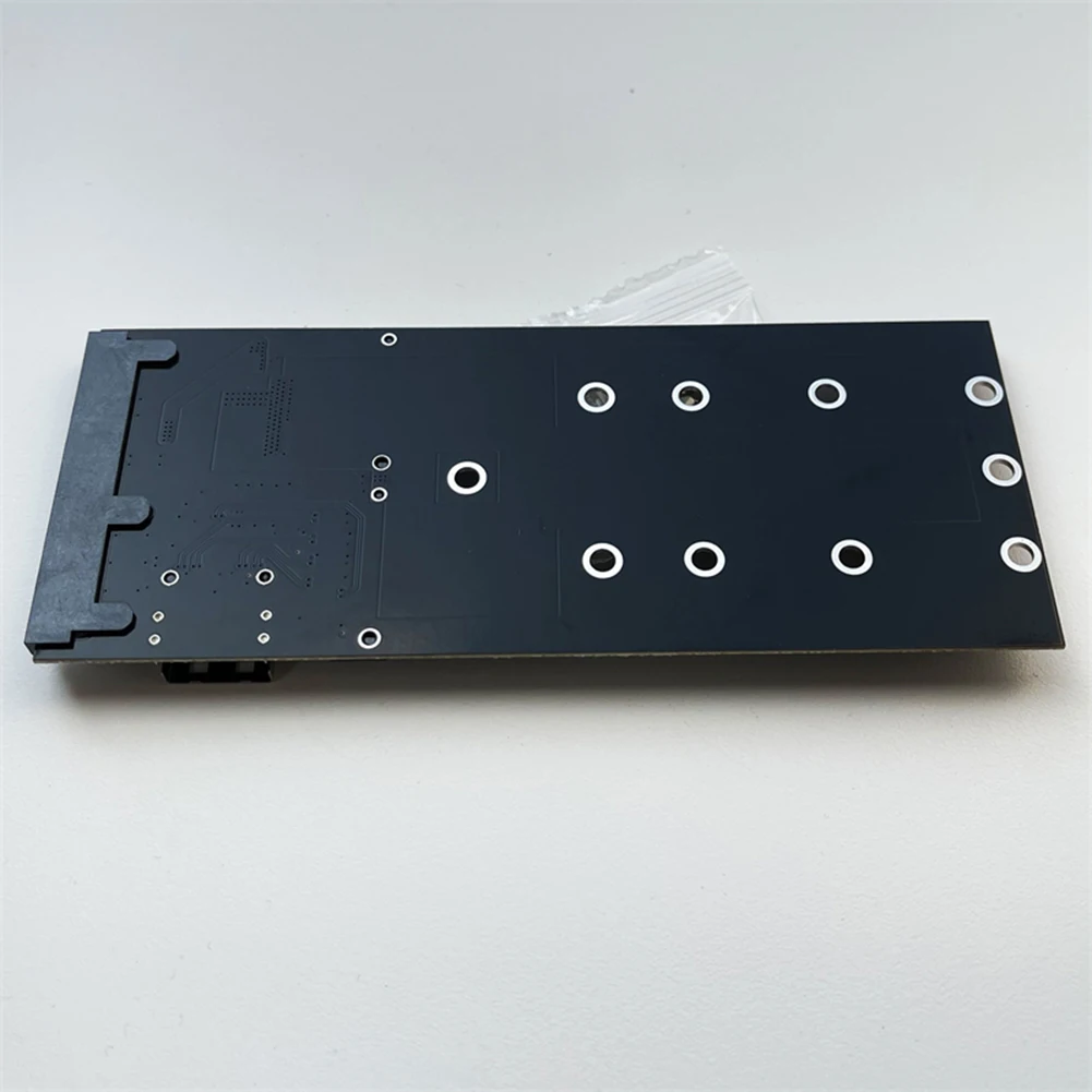 PC 데스크탑 메인 보드용 확장 카드 컨버터 라이저 보드, M.2 to SATA 어댑터, M2 NVME SSD 22 핀 SFF-8654