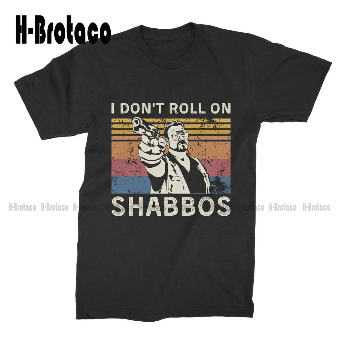

Винтажная Футболка I Don't Roll On shabos, индивидуальная футболка для подростков, унисекс, цифровая печать, искусственный подарок