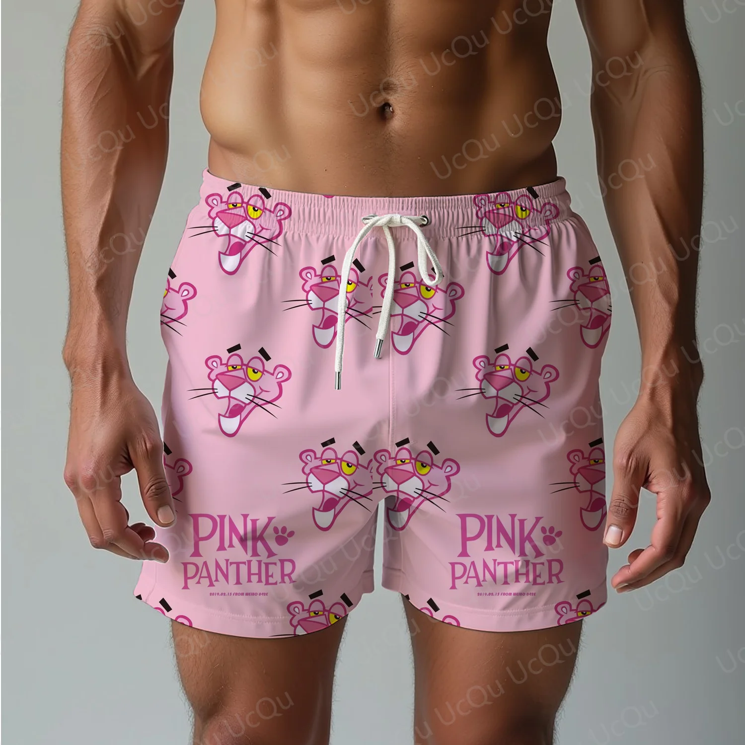 The Pink Panther Sleep Pajama Pants Oversized Adult/Kids Drawstring Pajama Short 3D Printed Beach pants Shorts kids pants men sleep pants