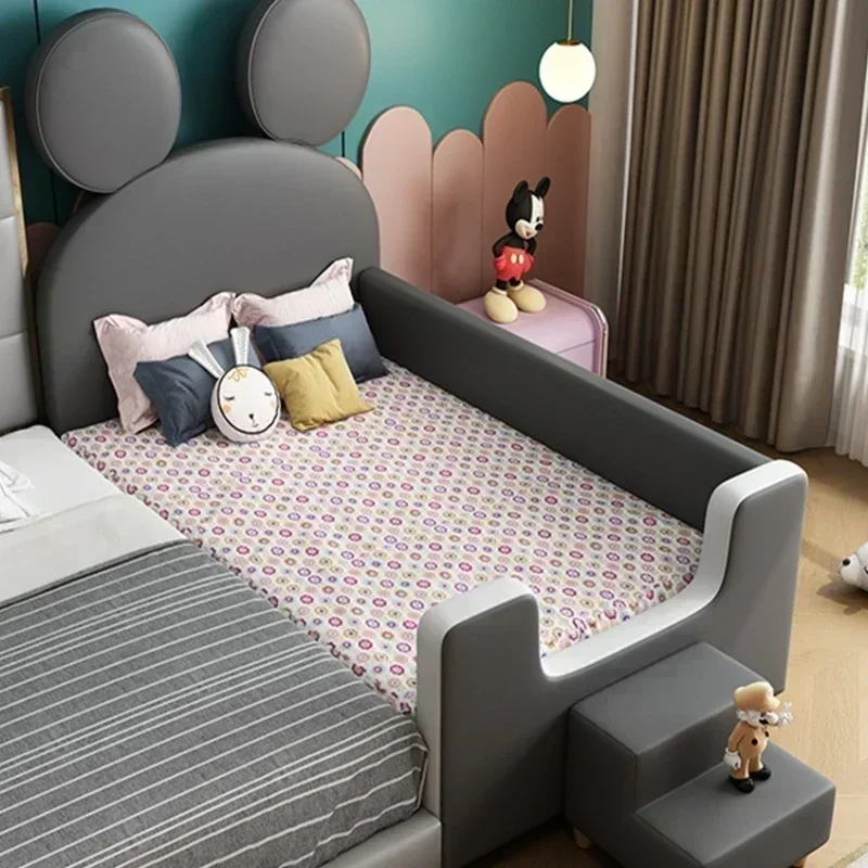 Children's Bed Modern Loft Bedroom Furniture Boys Girls House