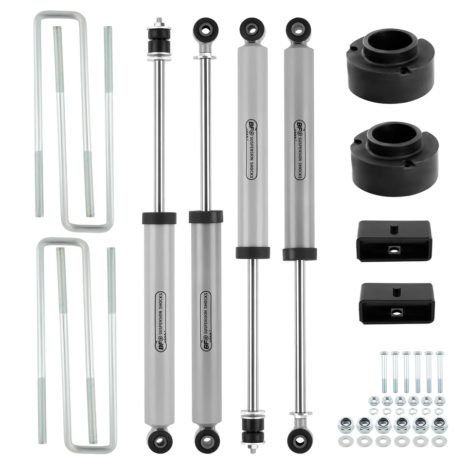3" Front 2" Rear Leveling Lift Kits For 2009-2024 Ram - View #8