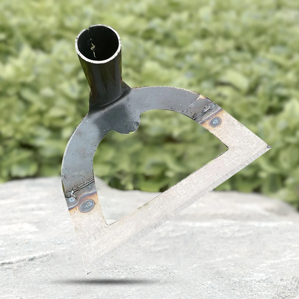 Description Picture 2 of itemWeed Hoe Garden Weeding Puller Tools Steel Hollow Hoe Yard Weeding Rake Gardening Tools for Weed Removal Manual Grass Weeder