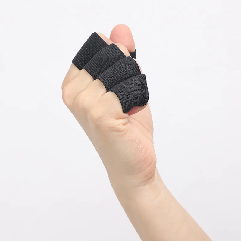10PCS Basketball Fitness Finger Joint Protector, Sports Sheath, Finger Bandage for Thumb Protection, Anti slip and Breathable