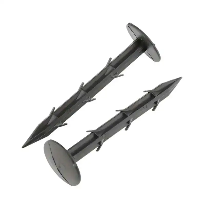 Lawn Tent Pegs 50pcs Plastic Gardening Ground Nail Garden Shed Grass Proof Cloth Ground Nails