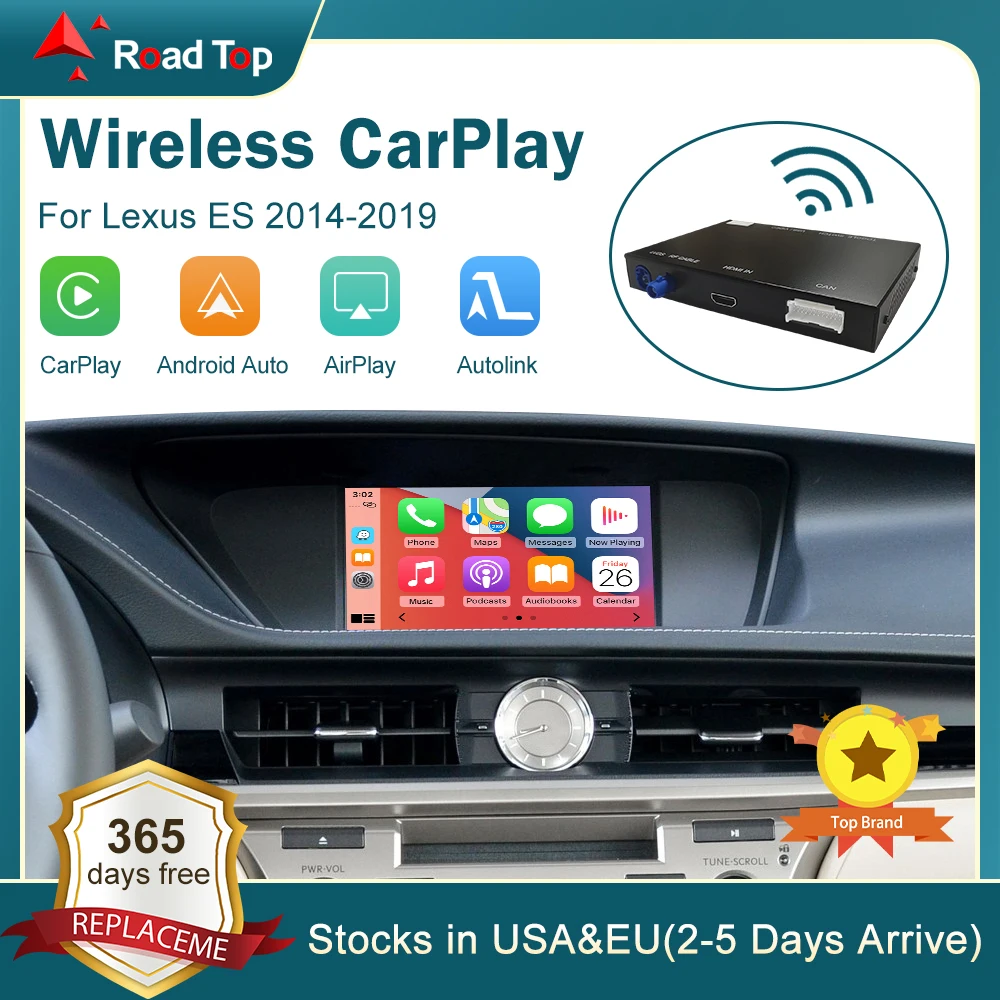 WirelessCarPlayforLexusES20142019withAndroidAutoMirrorLink