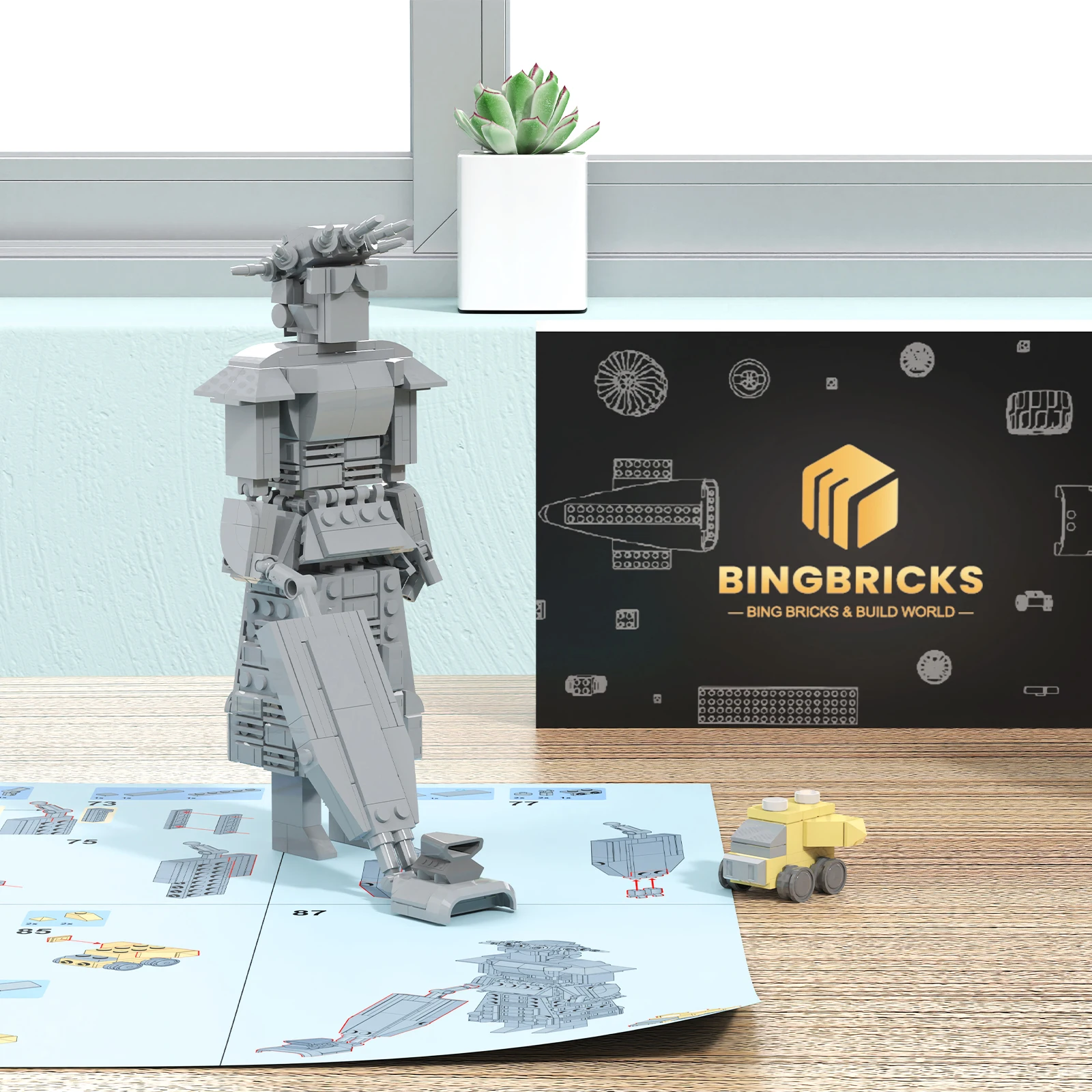 Ultimate 362-Piece Building Bricks Kit - Creative Construction Set for All Ages, Perfect Gift with Exquisite Box