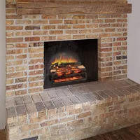 23" W Free Standing Electric Fireplace Log Set (EF290), Fireplace Insert, Heater 750W/1500W, Crackling Sound, Remote Control 2