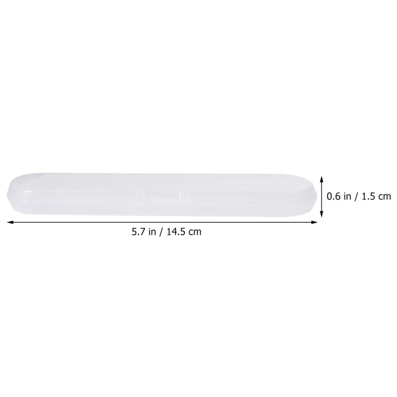 2 stücke thermometer box kleine kunststoff temperatur messung werkzeug box digitale thermometer speicher box (145x3x15cm) – Detail 4