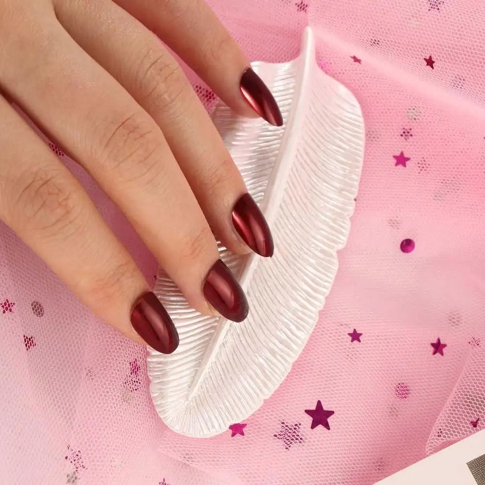 display tool Photo props Resin Showing Shelf Feather Nail Art Display Stand Gel Polish Display Holder Nail Tips Display Board