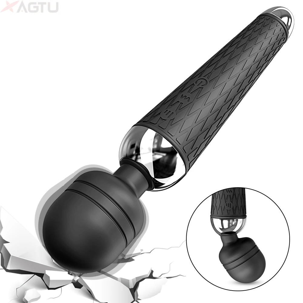 AV Magic Wand Vibration Clitoris Stimulator Vagina Dildo Vibrator Masturbation Tool for Women Couple Massage Vibrator Sexy Toy
