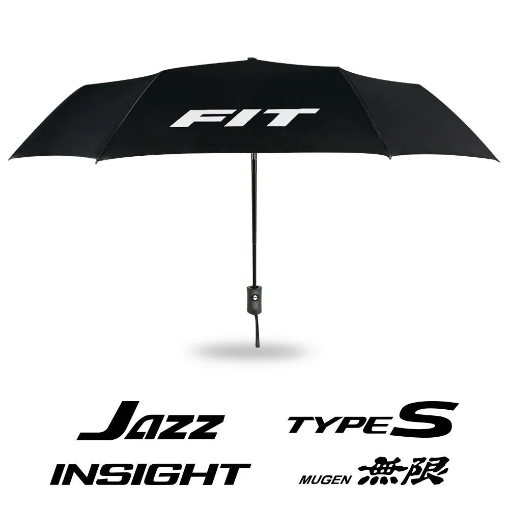 Car Fully Automatic Folding Umbrella Auto Umbrella Accessories For Honda Fit Insight City Jazz Legend Modulo Mugen Odyssey