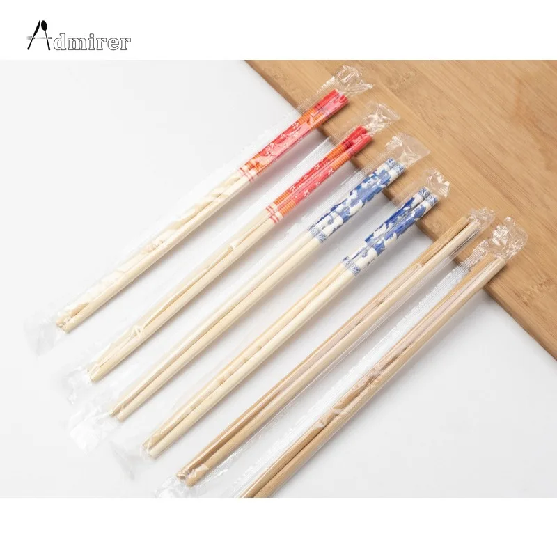 1 Pairs Bamboo Wooden Chopsticks Chinese Food Tableware Japanese Style Sushi Sticks Washable Dishes Kitchen Accessories Set