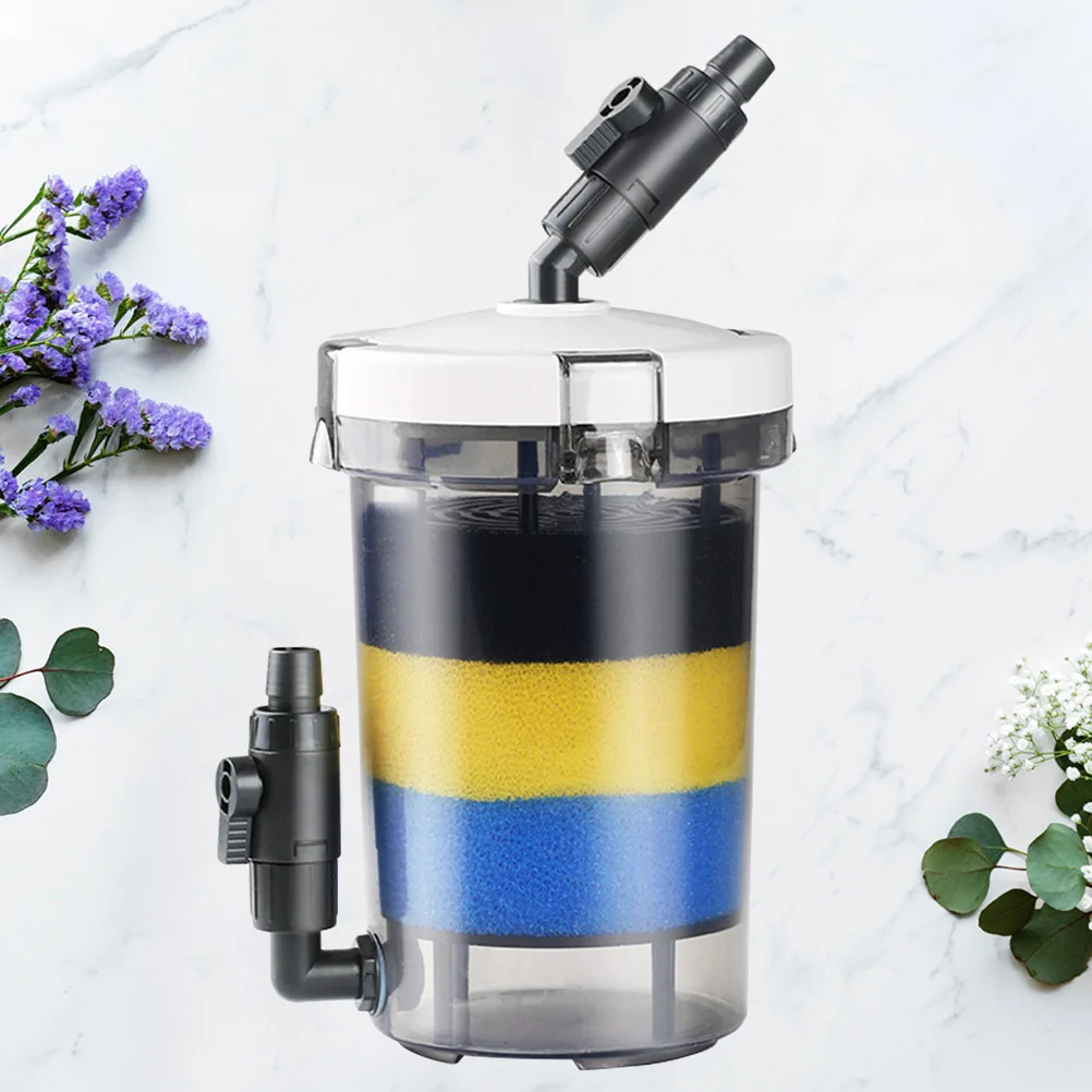 

1PC Special Aquarium Filter Transparent Fish Tank Filter Bucket Aquarium Filter Equipment Front Grass Tank Filter Mute Outer