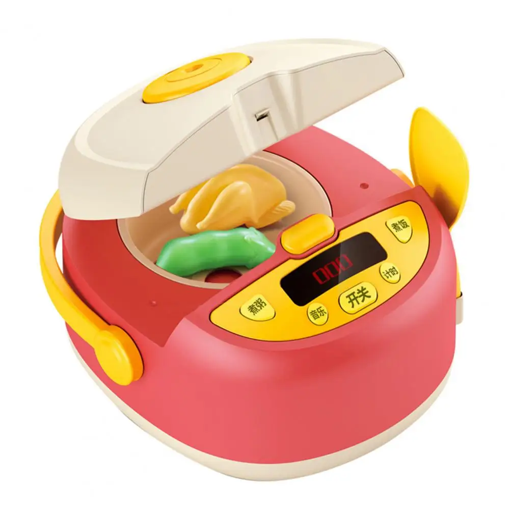 

Детские мини-игрушки для приготовления еды, реалистичный мини-набор для приготовления еды с электрической индукцией, столовые приборы для овощей для малышей