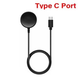 Portable Magnetic Wireless Charger USB Cable Fast Charging Dock Station (Type C Input)