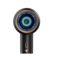 Sèche-cheveux ultra silencieux à ions négatifs, haute puissance, lumière bleue, haute vitesse, recommandé pour les salons de coiffure à domicile, nouvelle génération, 2400W 4