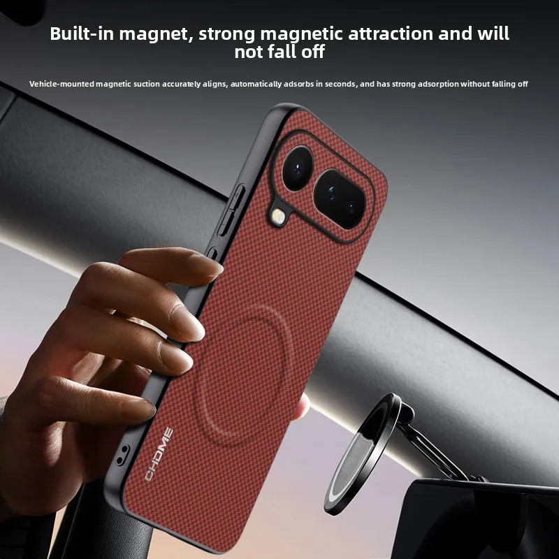 Luxury Magnetic Ultra-Thin Leather Case - Skin-Friendly Marked Cover