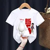 2024 Summer Disney Big Hero 6 T Shirt Kids Boys Girls Short Sleeve Tee Shirt Kids Clothes T-shirts Children Baymax 2