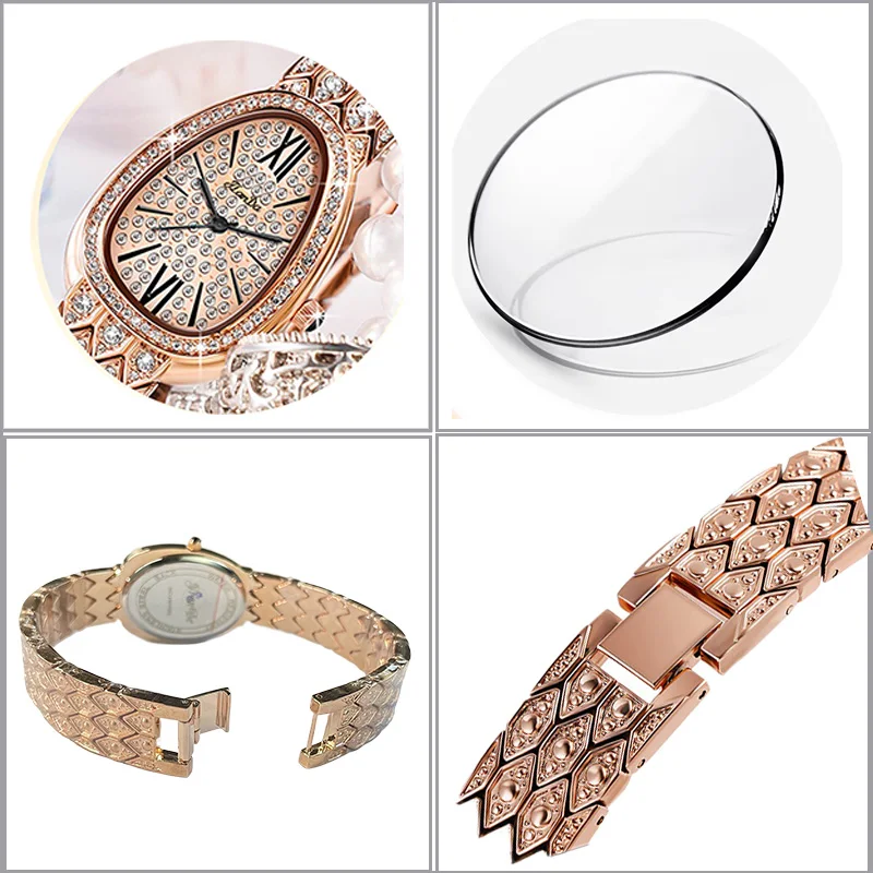 Waterproof Woman Watch Luxury Watch for Girls Original Oval