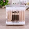 500pcs Double Head Cotton Swab Women Makeup Cotton Buds Tip for Wood Sticks Nose Ears Cleaning Health Care Tools 3