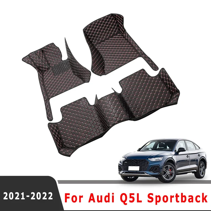 

Car Floor Mats For Audi Q5L Sportback 2021 2022 Carpets Auto Parts Interior Accessories Covers Products Foot Rugs Replacement