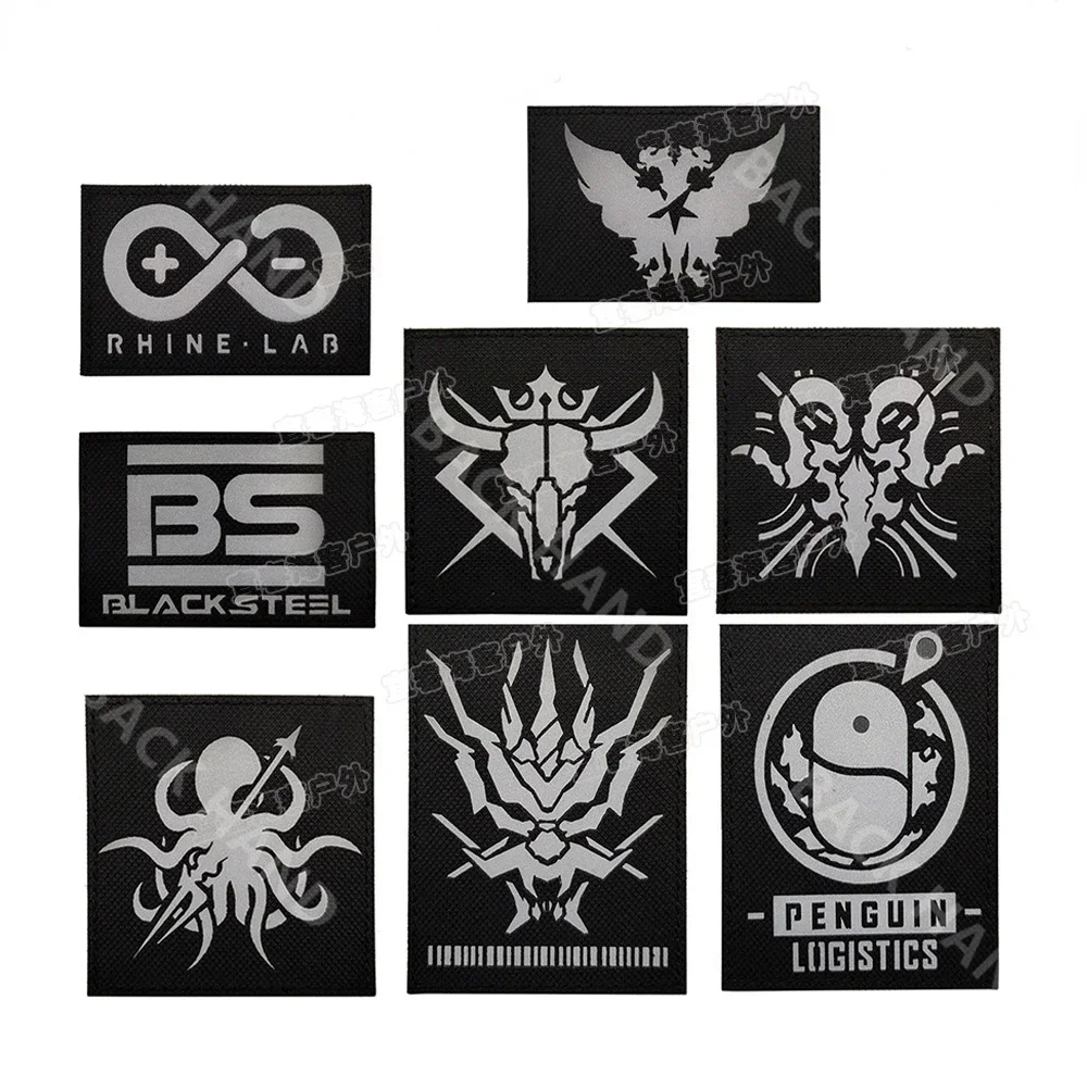 ArknightsIRReflectivePatchesKnightandHunterArmbandTactical