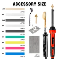 Portable Car Bumper Welding Machine Crack Repair Smoothing Tool Repair Plastic Soldering Iron Home Leather Ironing Tool 50W/100W - Image 2