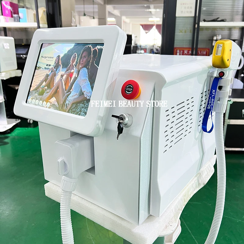 Máquina de depilación láser de diodo 808nm con sistema de enfriamiento TEC  - Aparatologia Estética México