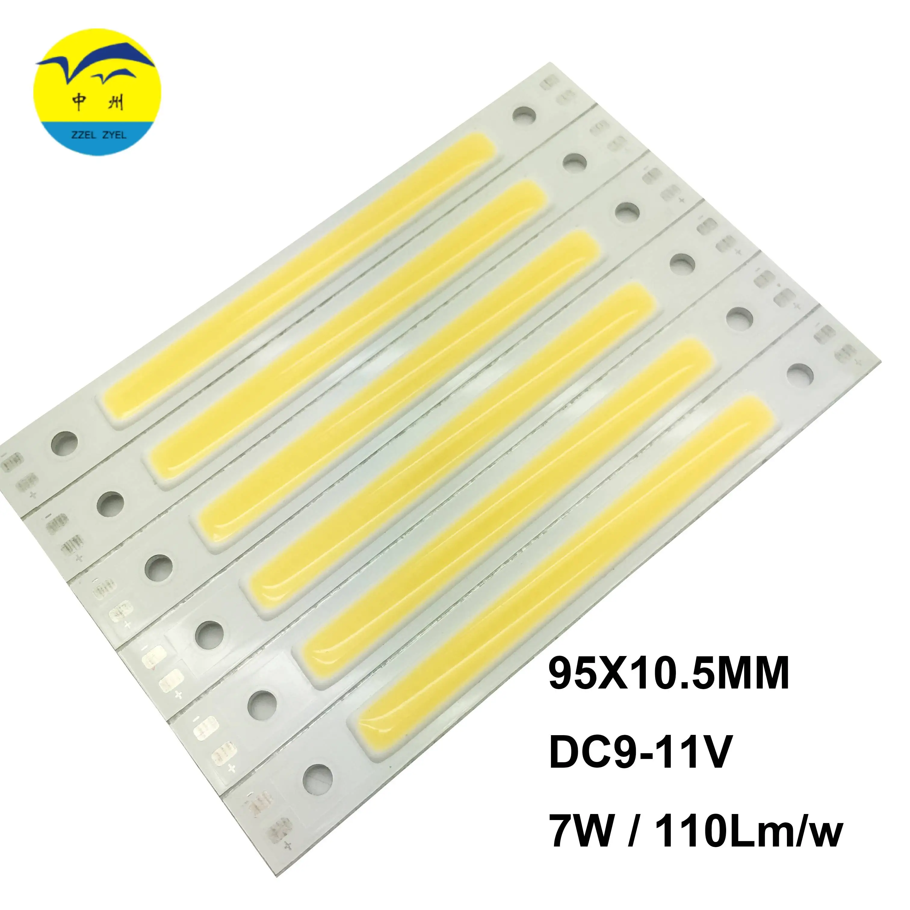 светодиодные ленты COB DC9V 7 Вт