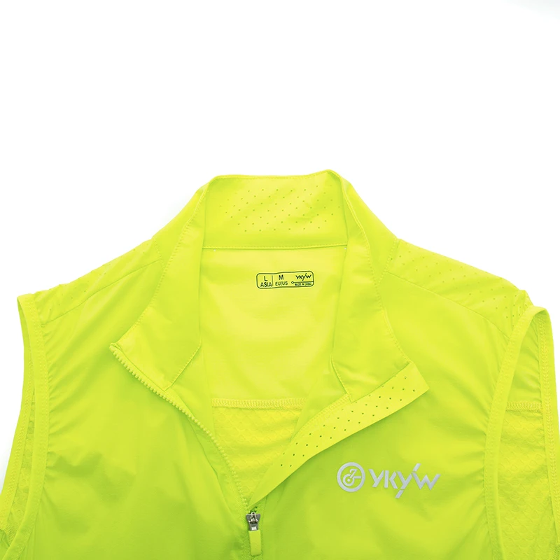 YKYW Winddichte, wasserdichte Herren-Pro-Fahrradweste UPF50+, ärmellose Weste, Windjacke, MTB-Fahrradbekleidung, Fahrradjacke – Detail 37