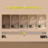 LED Desk Lamp 3Levels Dimmable Touch Lamps for room USB Rechargeable Eye Protection Foldable Table Lamp For Bedroom Bedside Desk 2