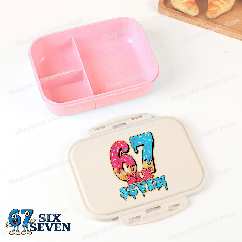 Cute Cartoon Lunch Box - Large Capacity Portable Bento Case for Kids, Students, and Picnics