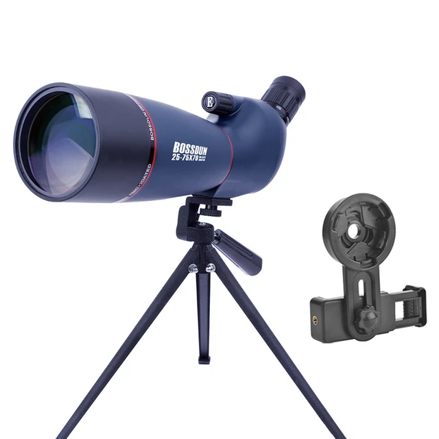 2575x70 Monocular Spotting Scope HD High Magnification, 60 OFF
