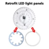 Ceiling Light LED Module 220V-240V Round LED Panel Light 12W 18W 24W 36W 48W 72W Replacement LED Retrofit Lamp Board Cool White 4