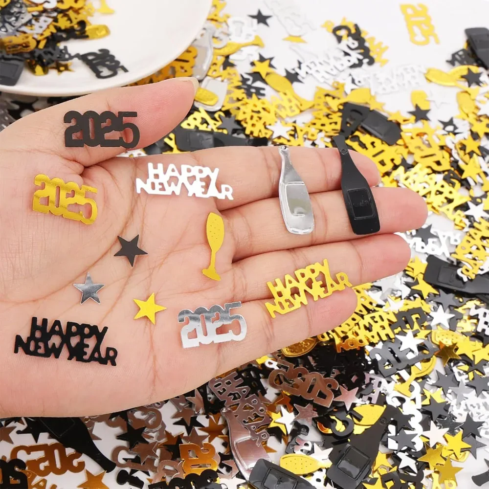 Christmas Birthday Party Confettis New Year Mixed Colors PVC Gold Stars Mini Confetti Baby Shower Party party decorations christmas decorations paper confetti birthday streamers
