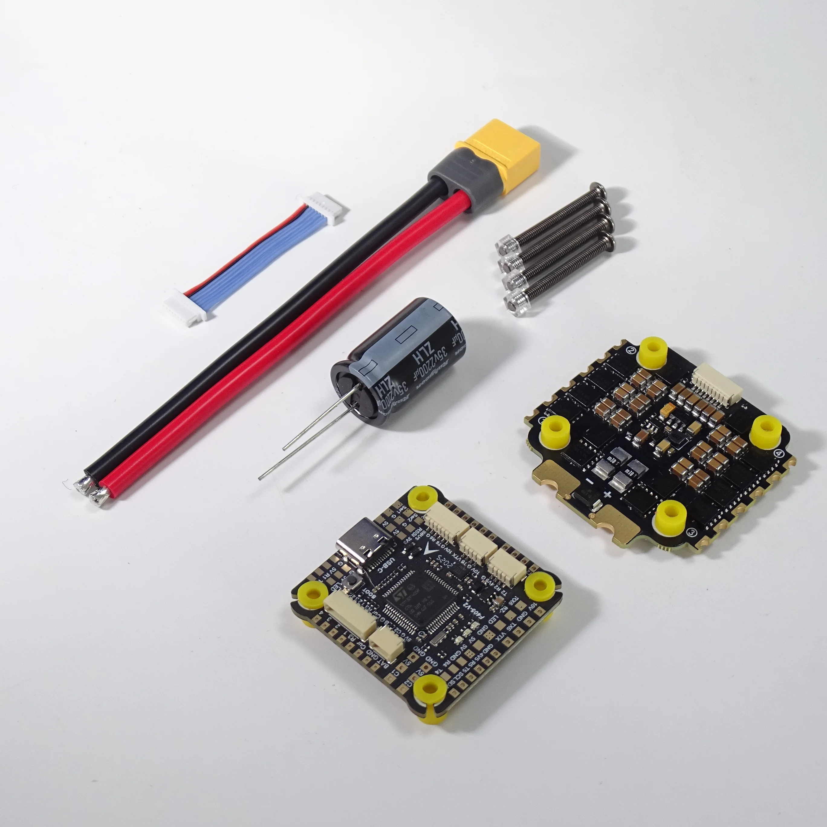 FS405C2-60A FPV Drone Flight Controller 3-8S ESC 5-10"