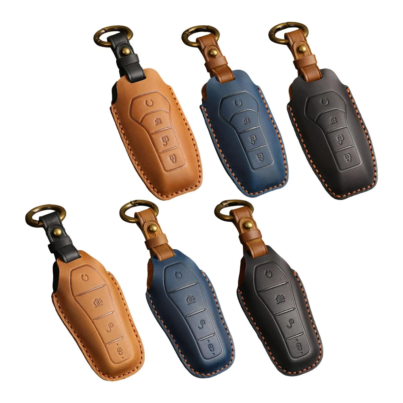 Car Key Fob Cover Key Fob Shell Dustproof Auto Accessories 360 Degree Protection