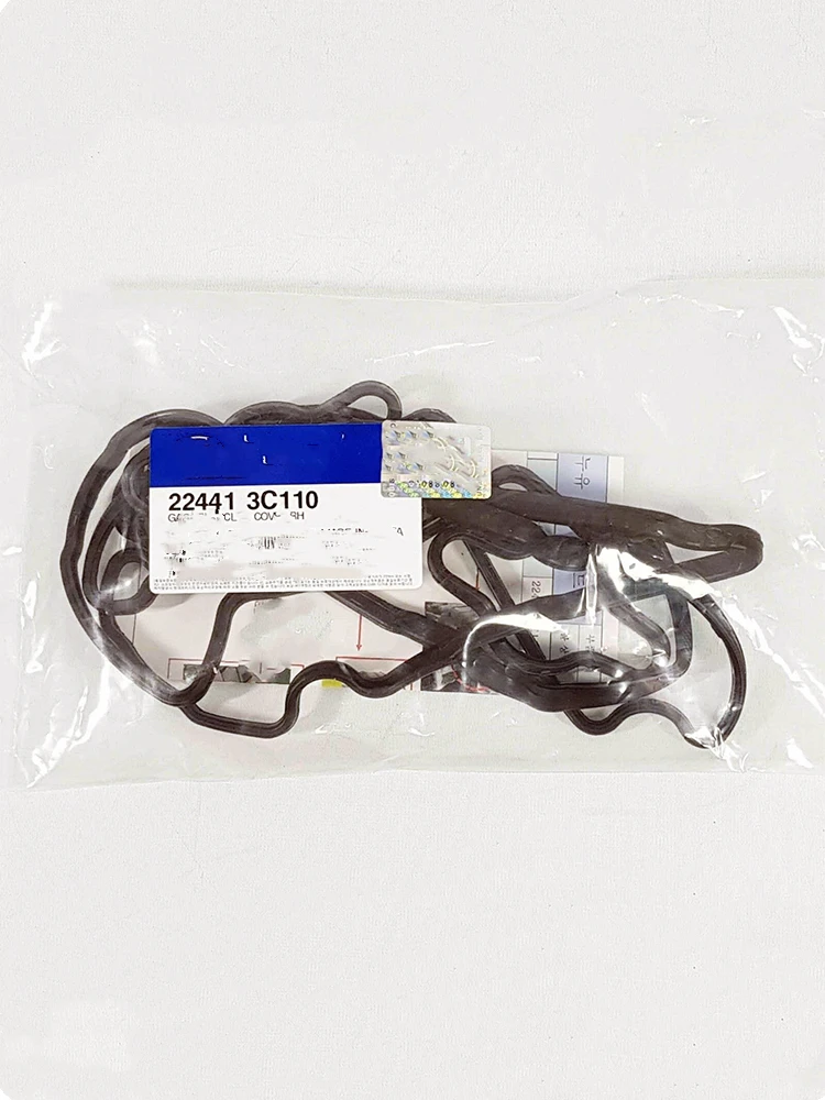 Genuine Valve Cover Gasket Set for Veracruz Azera for Borrego Sorento 3.3L 3.8L V6 224533C110 224413C110