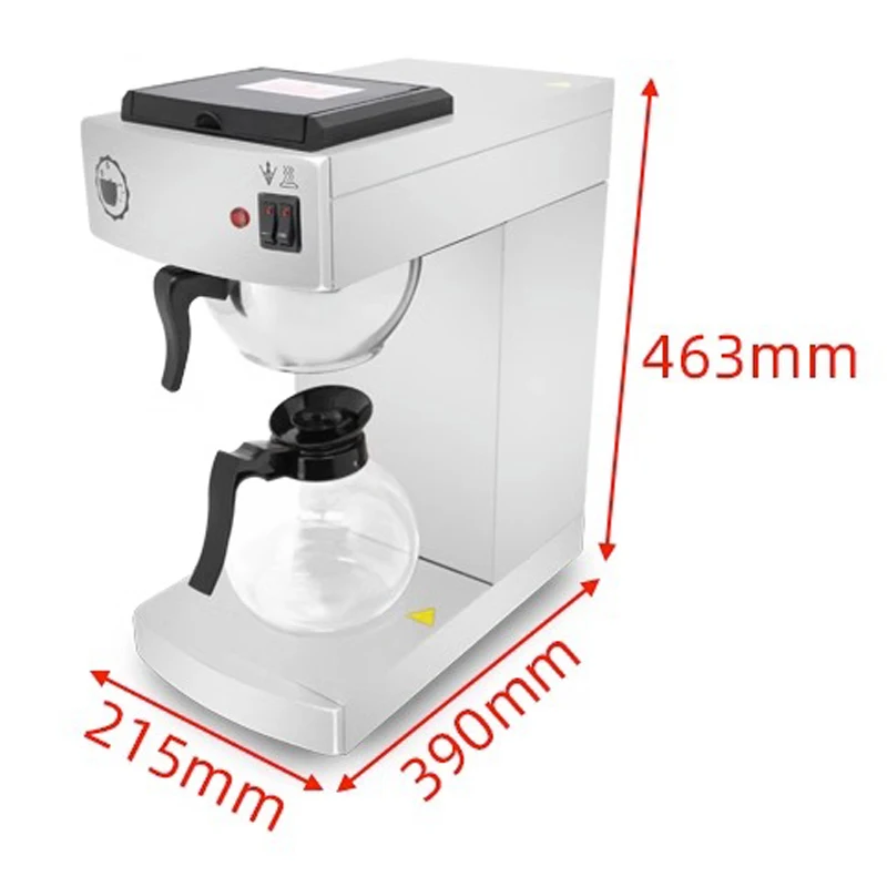 Fully automatic American coffee machine Drip tea maker Commercial Hong Kong style milk tea extraction machine drip filter machin