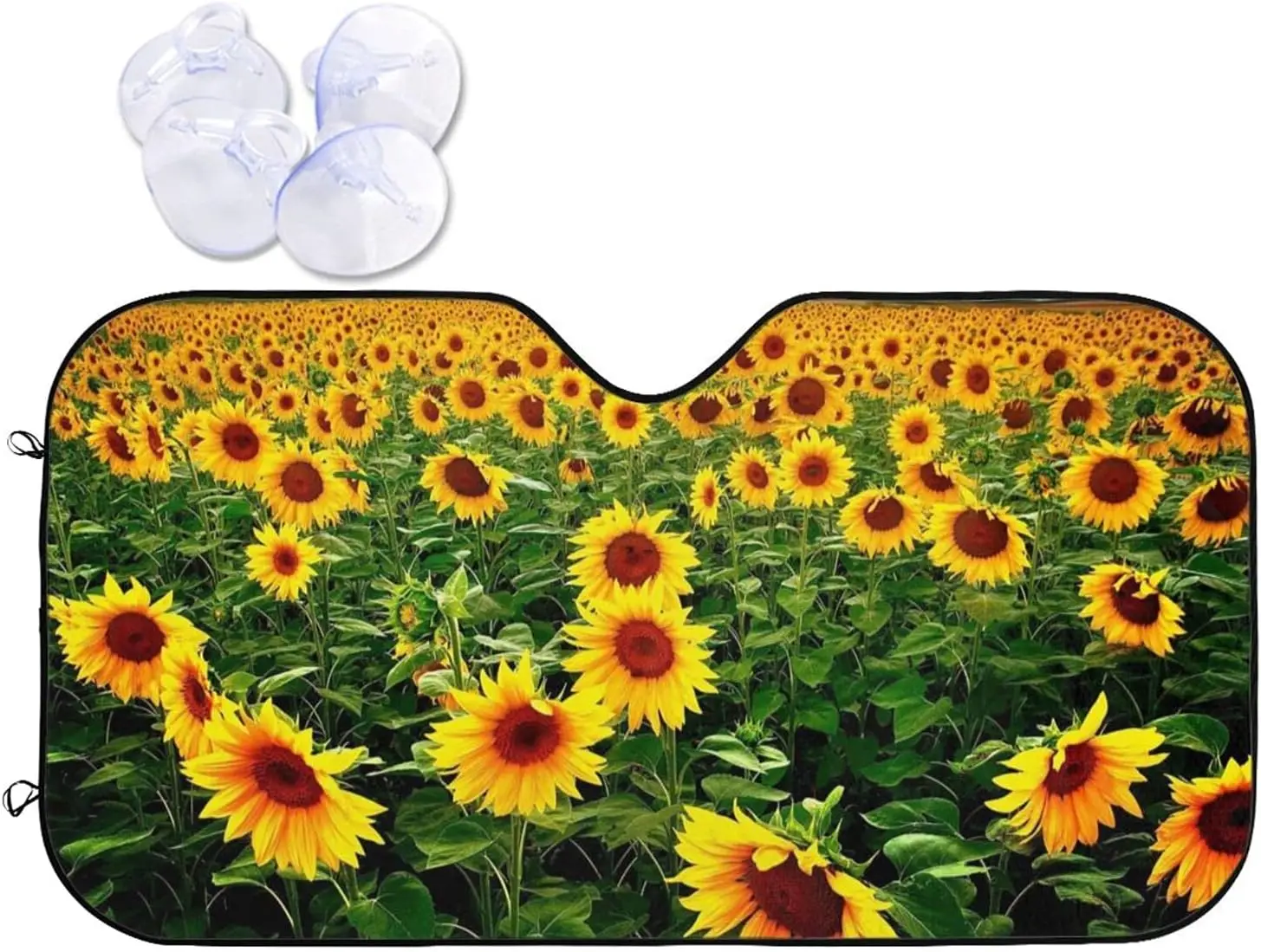 

Sunshine Sunflower Field Sunshade for Car Windshield for Women Men Blocks UV Rays Sun Visor Protector Sun Shade Cover