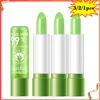 Moisturizing Aloe Vera Color-Changing Lipstick Temperature-Activated, Lip Balm for Nourishing, Anti-Drying, Exfoliating Lip Care 1